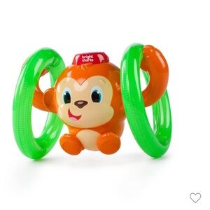 Orange and Green Monkey Toy